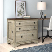 Laurel Foundry Modern Farmhouse Secor 4-Drawer Lateral Filing Cabinet