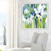 Made in Canada - Brayden Studio 'Angel Calling from Heaven Genesis 21:17' Framed Graphic Art Print on Canvas