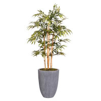 Vintage Home 64.1" Artificial Bamboo Tree in Planter