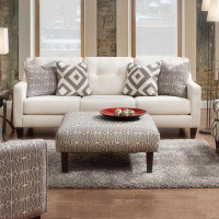 Brayden Studio Bernina 86" Square Arm Sofa with Reversible Cushions