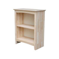 Millwood Pines Rondelle Solid Wood Standard Bookcase