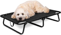 NEW ELEVATED FOLDING PORTABLE DOG BED