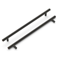 Hickory Hardware Bar Pull Kitchen Cabinet Handles, Solid Core Drawer Pulls for Cabinet Doors, 10-1/16" (256mm)