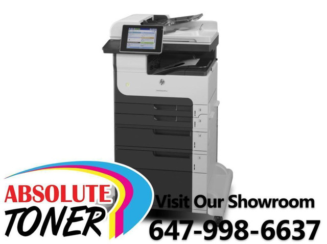 HP LaserJet Enterprise 700 M725dn Multifunction Monochrome Airprint, ePrint Laser Printer Copier Scanner, 11x17 in Printers, Scanners & Fax - Image 4