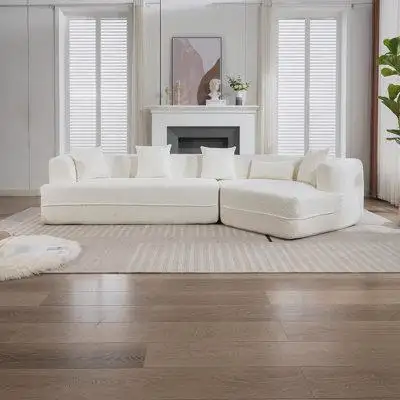 Latitude Run® Modular Sectional Living Room Sofa Set, Upholstered Sleeper Sofa for Living Room