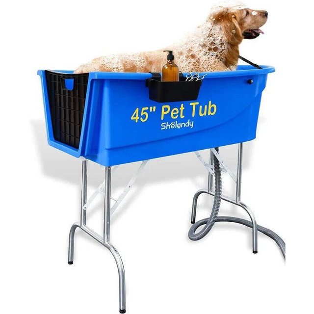 NEW PLASTIC PET DOG &amp; ANIMAL GROOMING BATHTUB 1127841 in Other in Alberta - Image 2