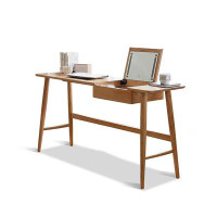 Hokku Designs 62.99"Wood colour solid wood rectangular desk