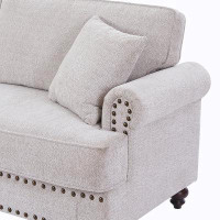 Charlton Home Upholstered Sofa for Apartment Bedroom
