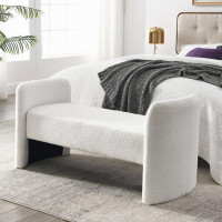 Latitude Run® Bench for Bedroom End of Bed Modern Contemporary Design