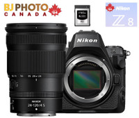 NIKON Z8 + Z 24-120mm Lens Kit +Bundle BJ PHOTO LABS LTD Since1984