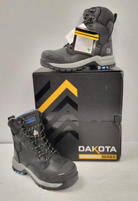 (53381-1) Dakota 8030 WorkPro Steel Toe Boots - Womans Size 7