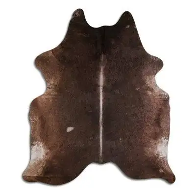 Foundry Select NATURAL HAIR ON Cowhide RUG DARK CHAMPAGNE 3 - 5 M GRADE A