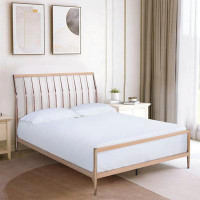 Everly Quinn Mehraab Queen  Bed, Platform Bed, bed frame
