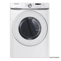Samsung DVE45T6005W Dryer, 27 inch Width