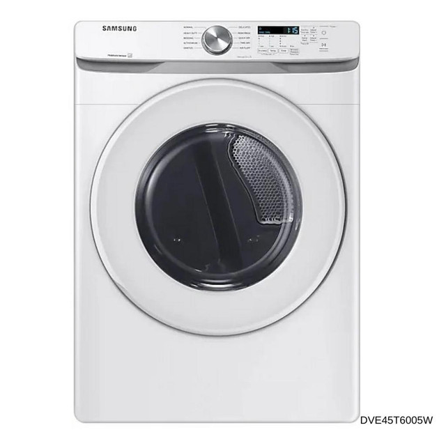 Samsung DVE45T6005W Dryer, 27 inch Width in Washers & Dryers in Mississauga / Peel Region