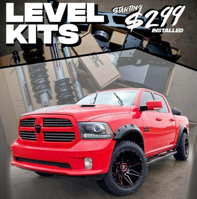 LET US LIFT YOU ~~~~~ LIFT KITS ~~~~~ LOWEST PRICES INSTALLED !!! ALL TRUCKS AND JEEPS !!! in Tires & Rims in Alberta - Image 3