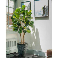 Vintage Home 60"H Real Touch Fig Tree With Eco Planter (33X33x60")