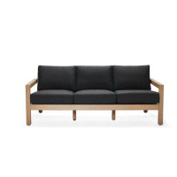 Woodard Sierra 76.77" Wide Outdoor Patio Sofa with Cushions