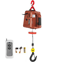 Free Fast Shipping !!Electric Hoist Winch, 1100 LBS Lift Electric Hoist, 110 V Overhead Electric Hoist, Remote Control E