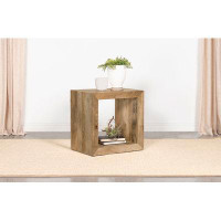 Alma Benton Rectangular Solid Wood End Table Natural
