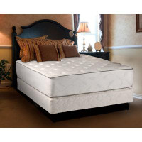 Alwyn Home Beetham Queen 12" Plush Innerspring Mattress and Bed Frame Box Spring