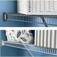 Tight Mesh Wire Shelving (4 Sizes &amp; 2 Colors Available) 9, 12, 16 &amp; 20 Inch ( x 12 Foot Length ) - 6/Bundle CCI
