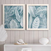 Bay Isle Home™ House Plant Jungle I - 2 Piece Picture Frame Set on Canvas