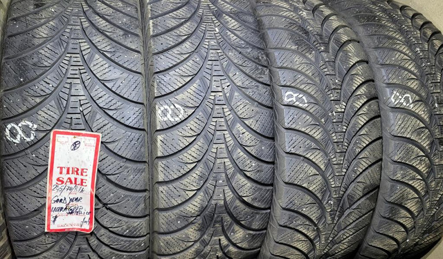 P 245/70/ R16 Goodyear Ultra Grip Ice M/S*  Used WINTER Tires 80% TREAD LEFT  $340 for All 4 TIRES in Tires & Rims in Edmonton Area - Image 4