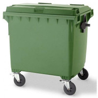 NEW 1100L , 660L & 400L TRASH BIN MOBILE RECYCLING & GARBAGE CANS