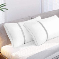 Hokku Designs Pillows For Sleeping  Pack, Hotel Quality Bed Pillow