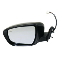 Mirror Driver Side Nissan Rogue 2017-2020 Power Heated With Signal Without Sl Pkg Us/Japan/Korea Built Ptm , NI1320287