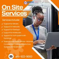 ONSITE Services for CCTV, Laptop.Desktop/Computer Apple REPAIR.(We serve:Hospitals,Business Office,Restaurants..more)