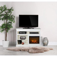 Red Barrel Studio Entertainment Centre for TVs up to 60" with Electric Fireplace Included