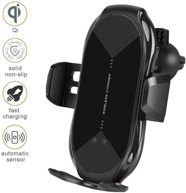 Smart Sensor Care Wireless Charger For all compatible Smart Phones, iPhone/Samsung/LG/Huawei/Google in Cell Phone Accessories in Nova Scotia - Image 2