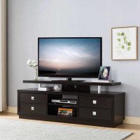 Ivy Bronx TV Stand Red Cocoa-24.5" H x 66" W x 18" D