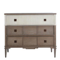 Gabby Winslet 3 Drawer 42" W Solid Wood Chest