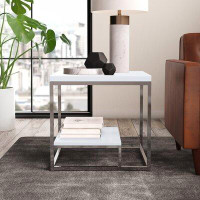 Mercury Row Philippos Frame End Table with Storage