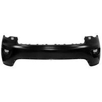 Bumper Front Upper Driver Side Jeep Grand Cherokee 2017-2021 With Washer Without Sensors Laredo/Ltd/Overland/Trai Capa ,