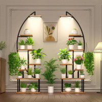 17 Stories Tall Plant Stand Indoor With Grow Light