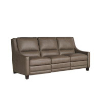 Universal Furniture Kelce 84'' Genuine Leather Reclining Sofa