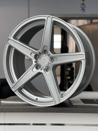 18, 19, 20 Sentali Street SS4 wheels (AUDI, BMW, MERCEDES, JAPANESE CARS) Gloss black & Silver