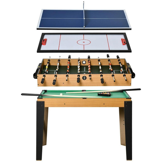43 4-IN-1 MULTI-GAMING TABLE, FOOSBALL HOCKEY BILLIARDS TABLE dans Appareils d'exercice domestique