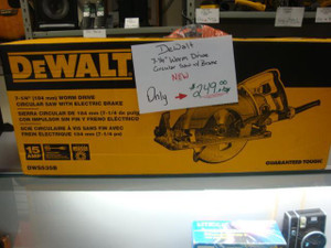 DEWALT 15-Amp 7-1/4-in Worm Drive Corded Circular Saw with Brake BRAND NEW Winnipeg Manitoba Preview