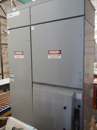 Eaton Cutler Hammer 5 KV Rated Cabinet with 400 HP Full Voltage Ampgard starter installed