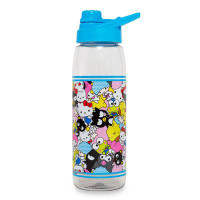 Silver Buffalo Sanrio Hello Kitty And Friends Plastic Water Bottle With Screw-top Lid