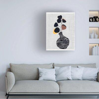 Red Barrel Studio Melissa Wang  'Decorated Vase With Plant I' Canvas Art