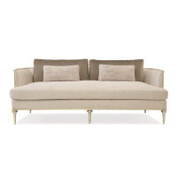 Caracole Classic Caracole Upholstery 84.5" Recessed Arm Sofa