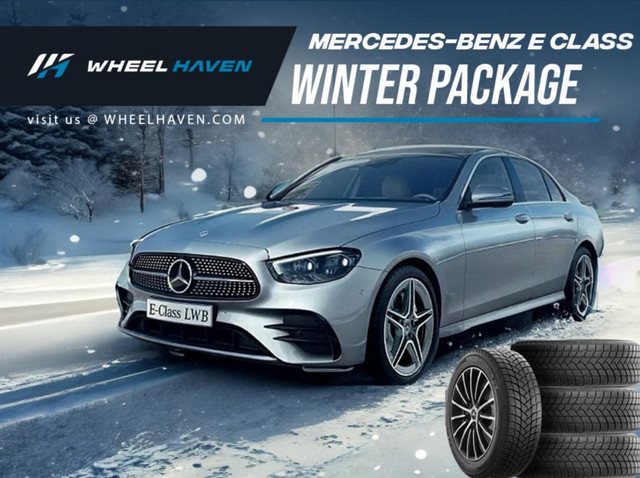 Merecedes Benz E350 / E450 AMG - Winter Tire + Wheel Package 2023 - WHEEL HAVEN in Tires & Rims