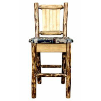 Loon Peak Glacier Country Collection Bar Stool