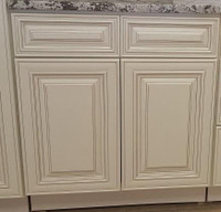 24, 30 & 36" - 2 Door Vanity Available in 5 Styles ( Made with Plywood! ) ( Top Optional )